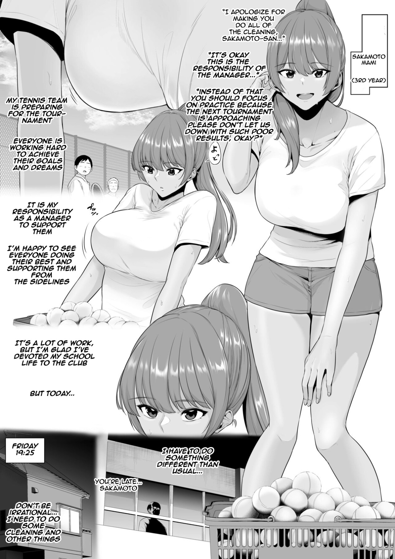 Hentai Manga Comic-The Manager With Big Tits Is Defeated By Pleasure-Training-Read-2